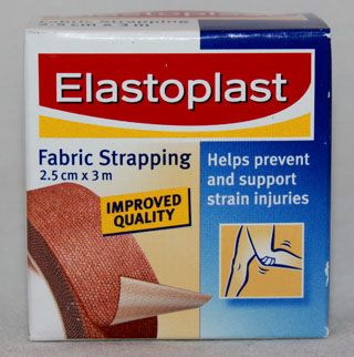 Elastoplast Fabric Strapping 2.5cmx3m - 2.5cm x 3m
