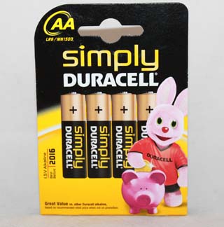 Simply Duracell AA - 4 x AA