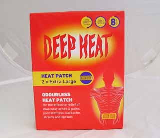 Deep Heat extra large heat patches - 2 extra large heat patch
