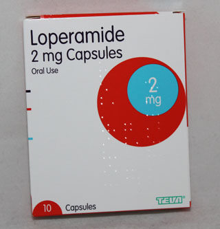 Loperamide 2mg Capsules - 10 capsules