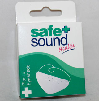 Safe + Sound Plastic Eyeshade - 0