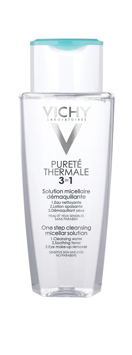 Vichy Purete Thermale 3 in 1  Cleansing Micellar Solution - 200ml