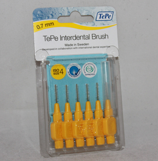 TePe Interdental Brush Yellow - 0.7mm