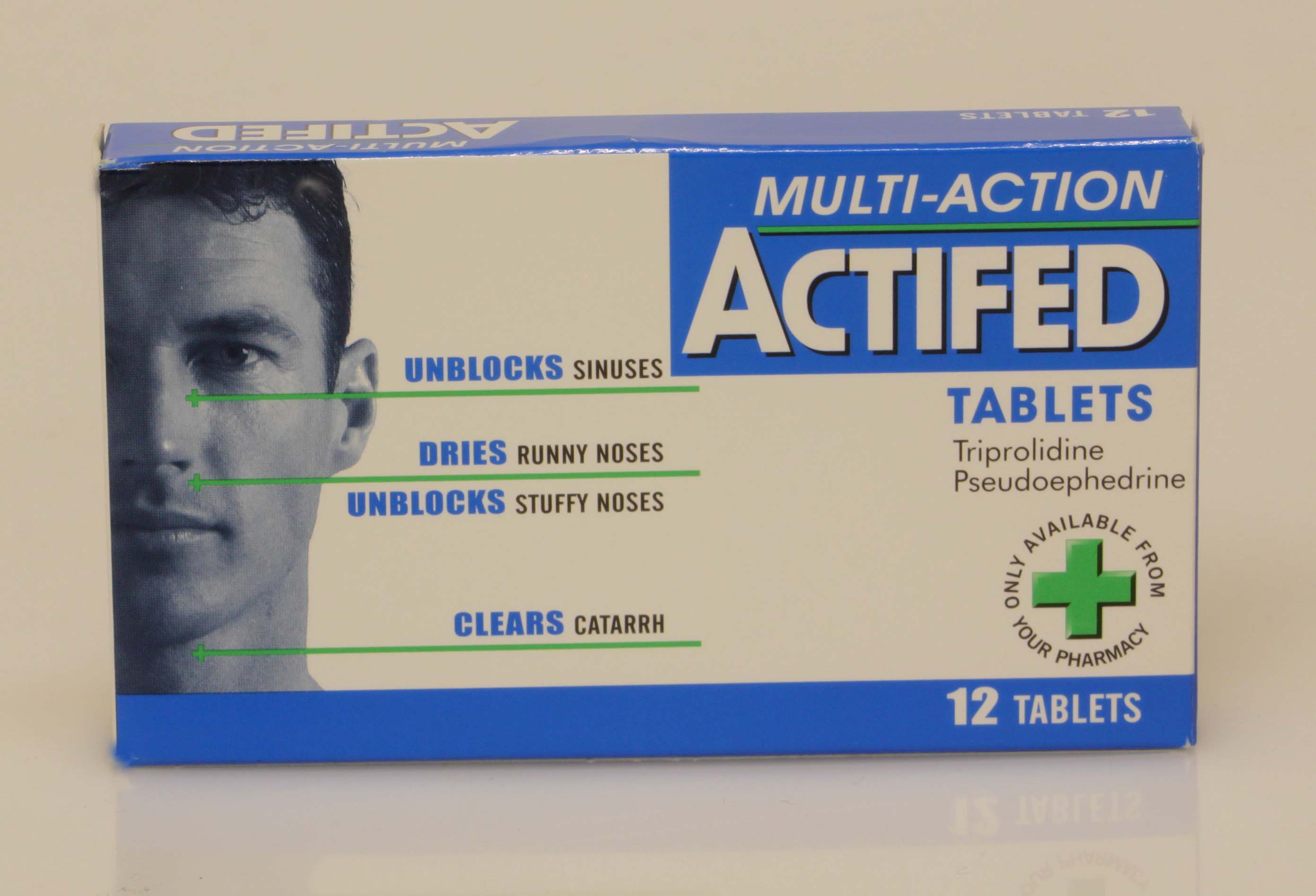 Actifed tablets - 12tablets