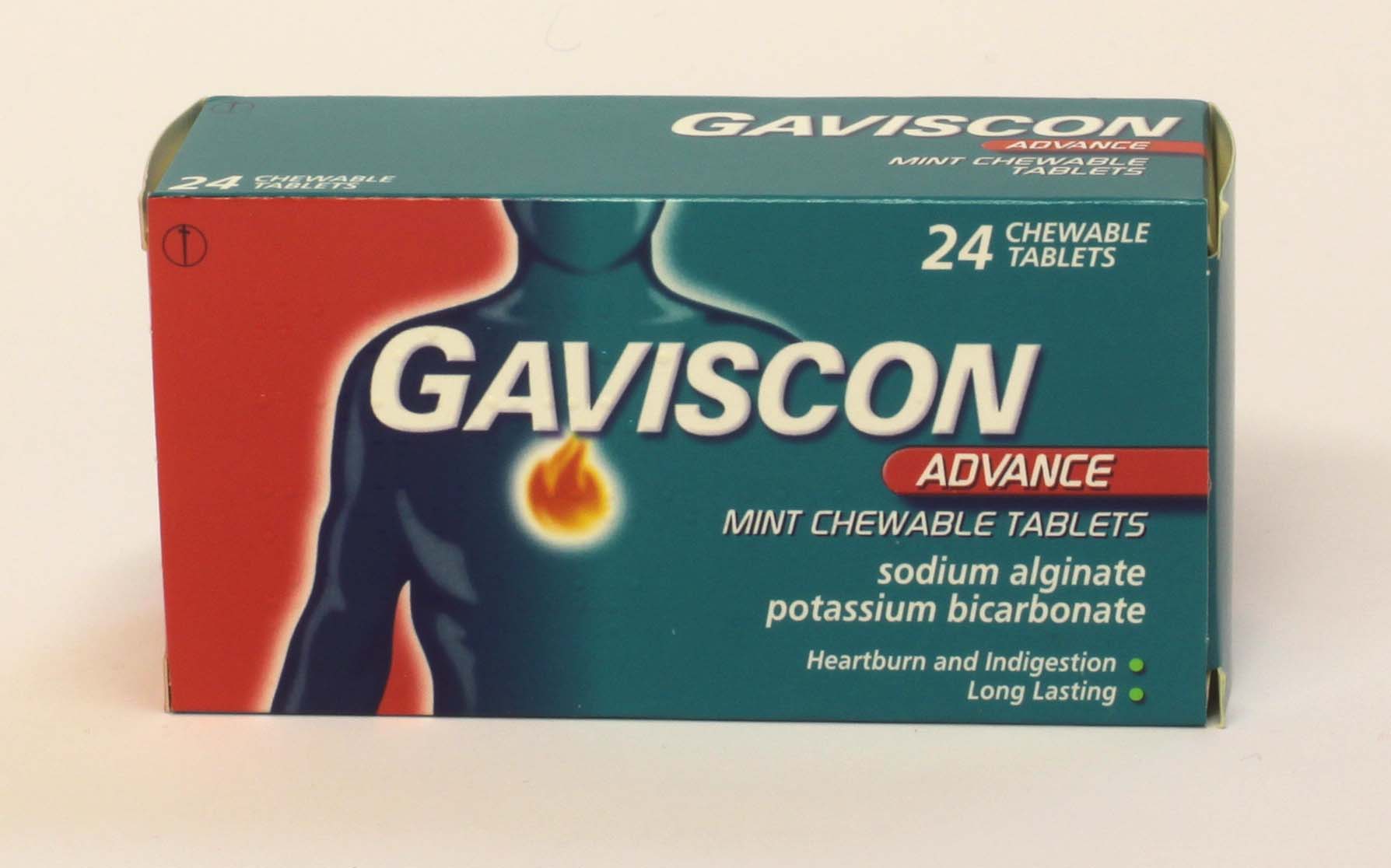 Gaviscon Advance Mint Chewable Tablets - 24