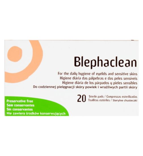 Blephaclean - 20 sterile pads