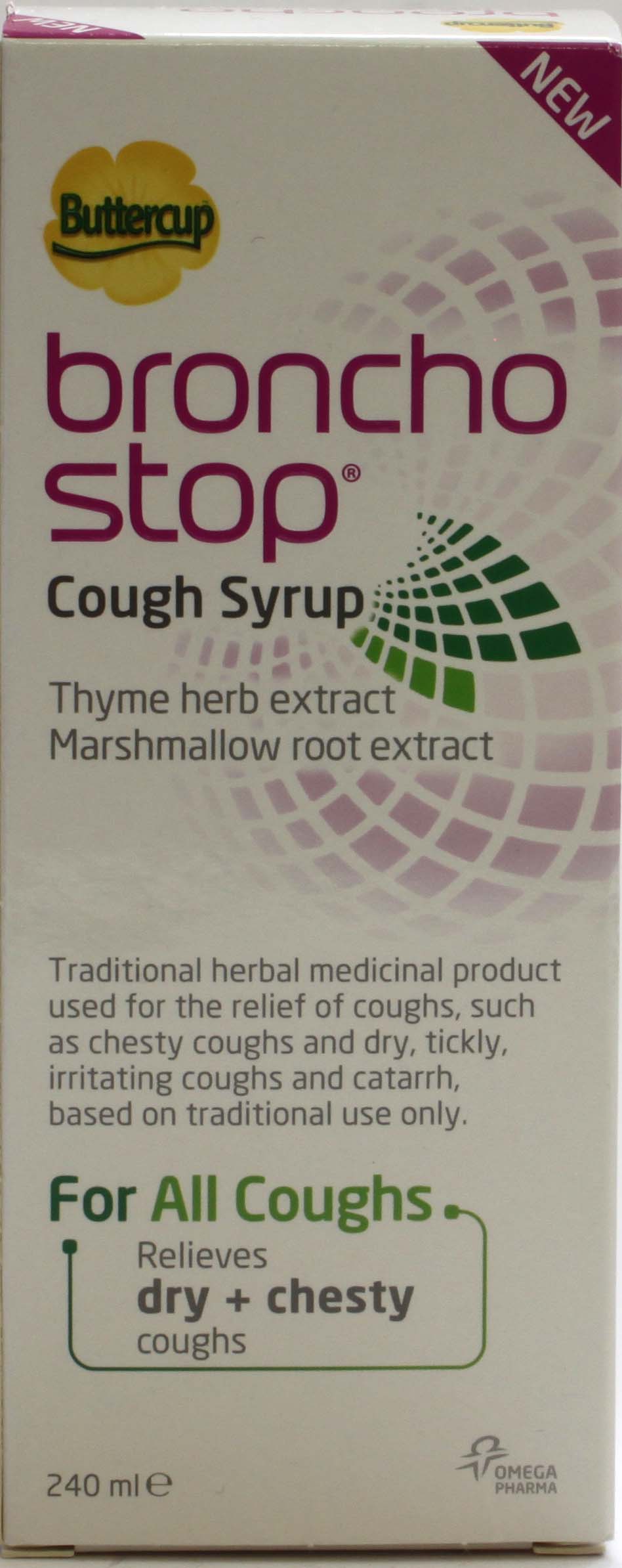 Buttercup Broncho Stop Cough Syrup 240ml