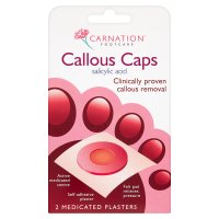 Carnation Callous Caps - 2 Medicated Plasters