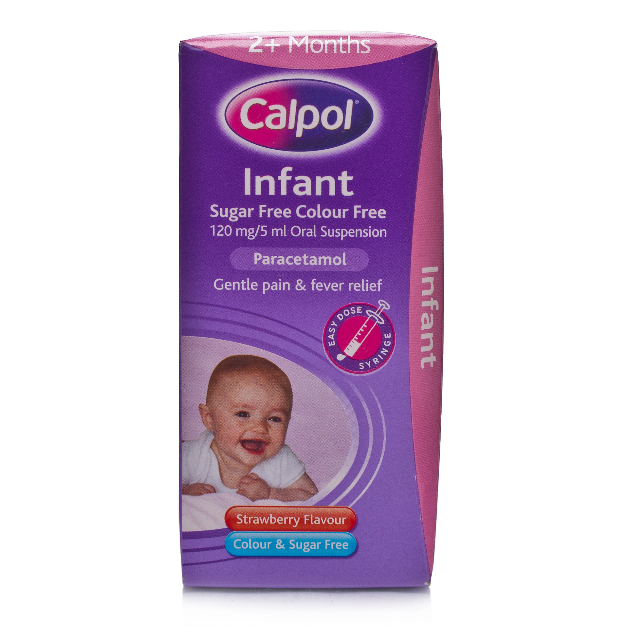 Calpol Infant Suspension Sugar Free 2+ Months - 100ml