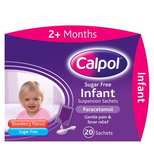 Calpol Infant 2+ Months Sachets - 20 sachets
