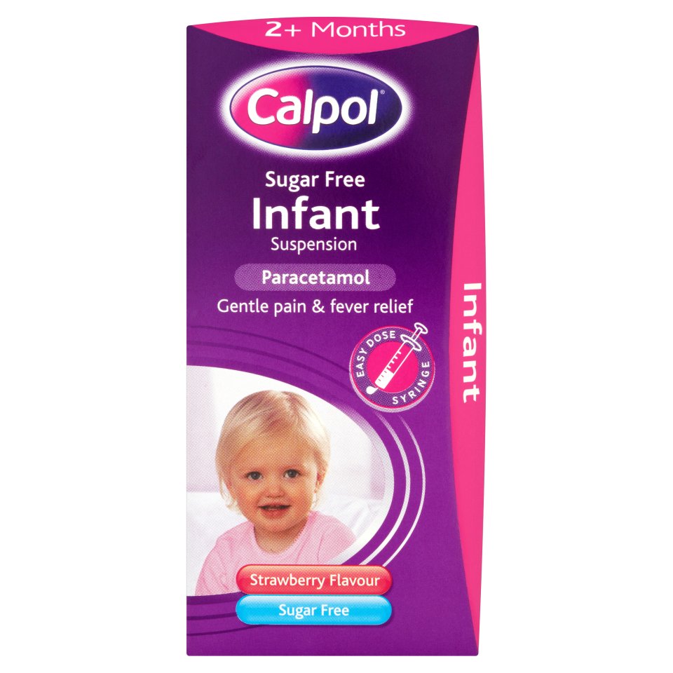 Calpol Infant Suspension Sugar Free 2+ months - 200ml