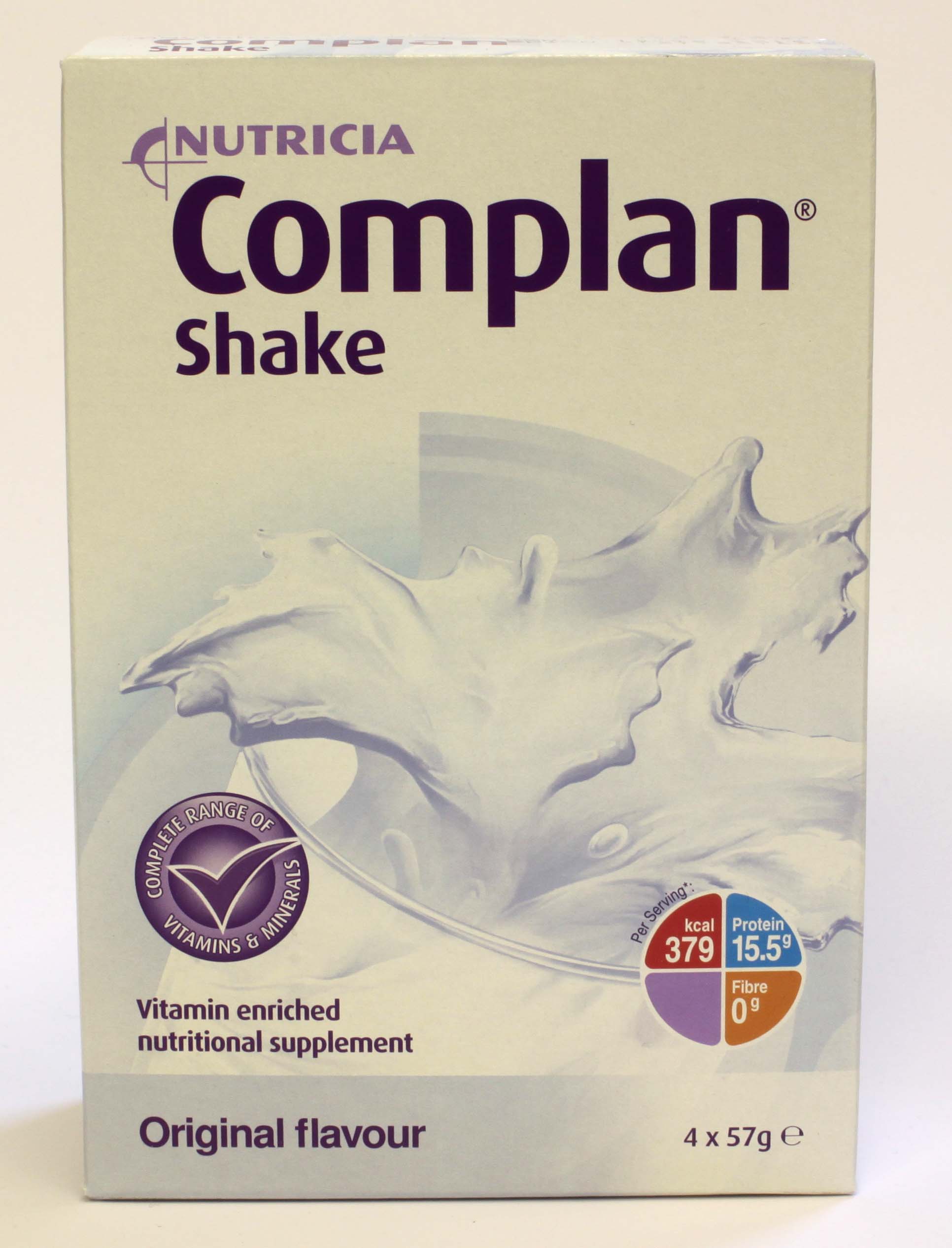 Complan Shake Original Flavour 4 x 57g