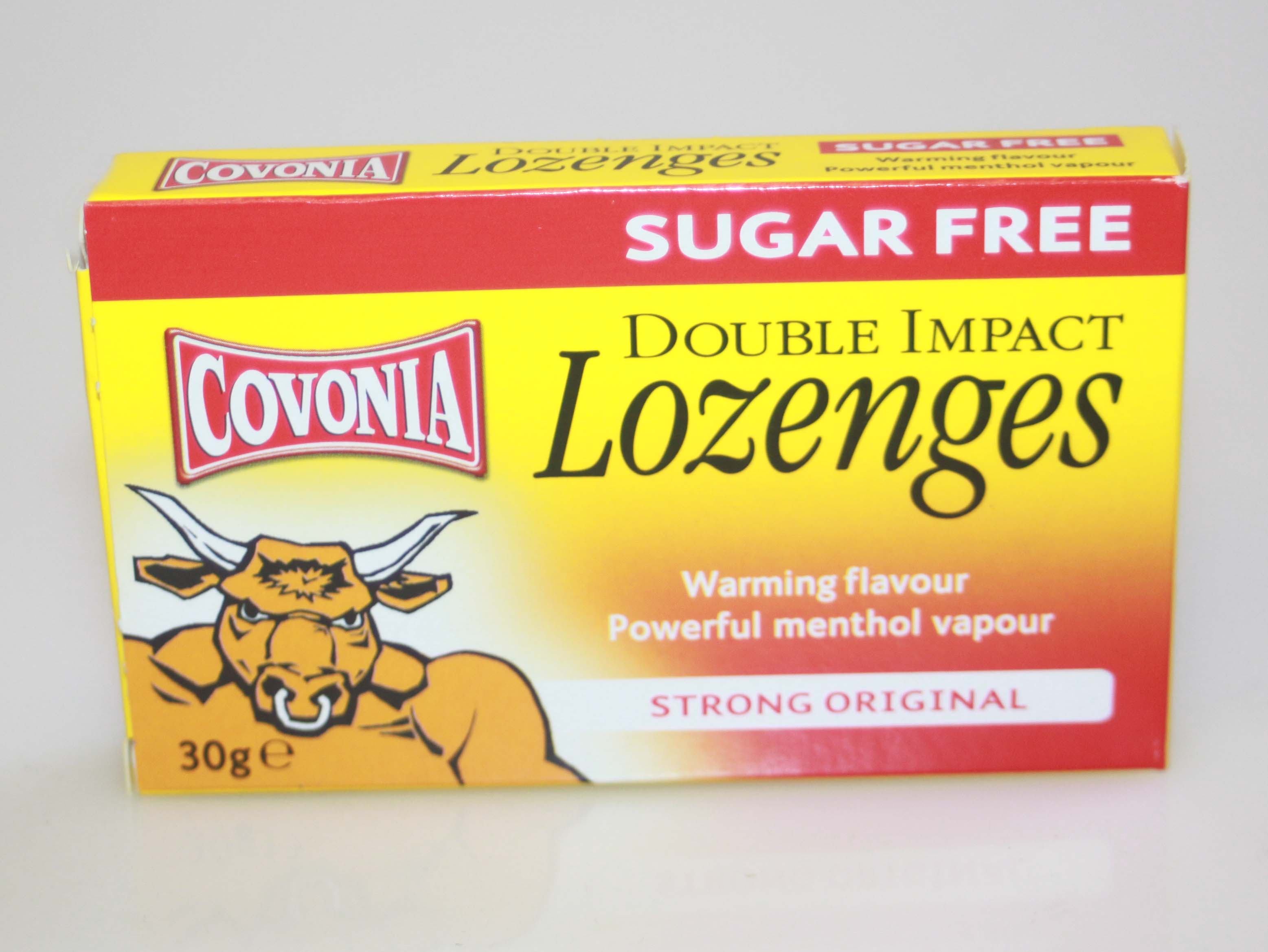 Covonia Double Impact Lozenges Sugar Free - 30g