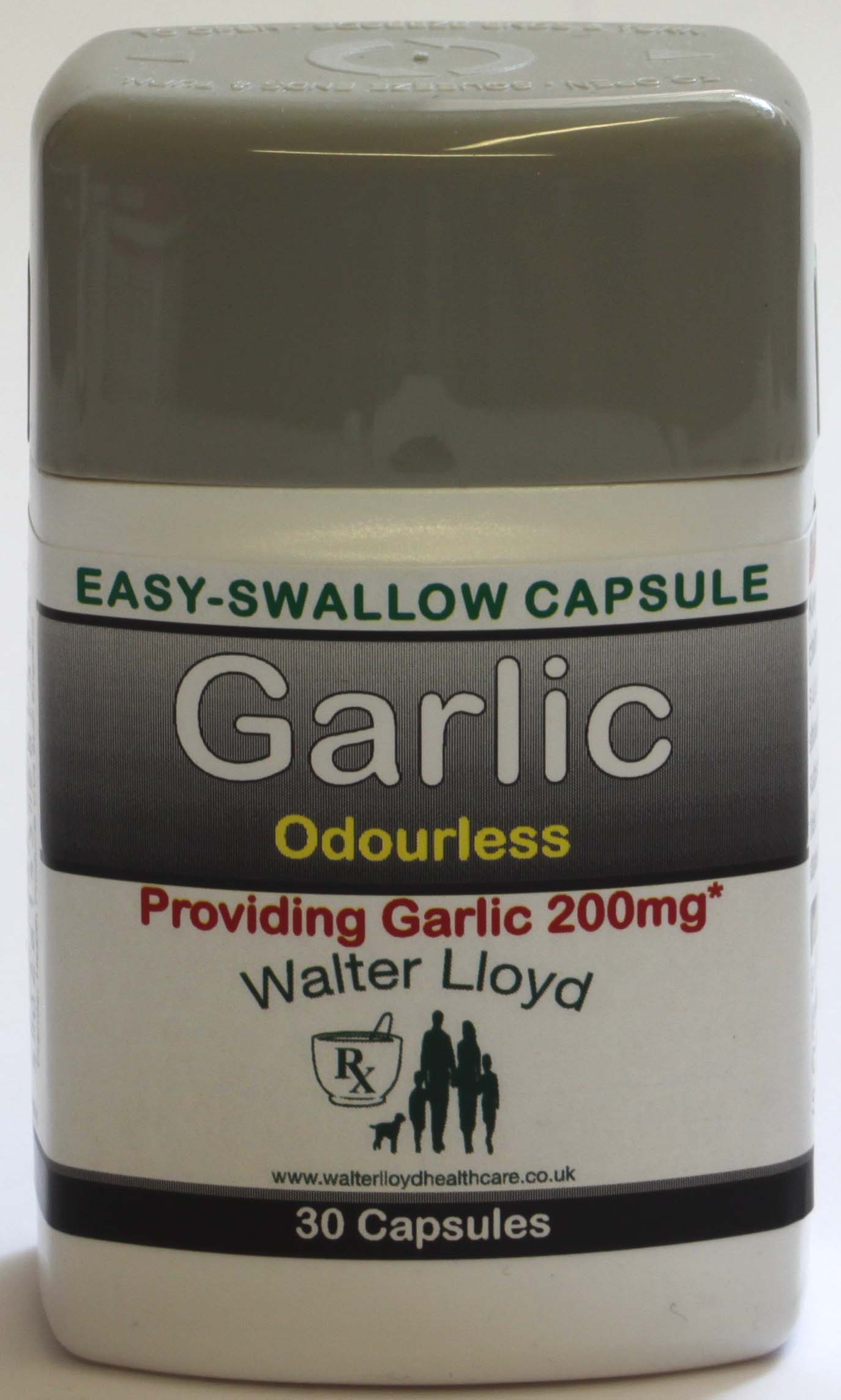 Garlic Odourless 200mg - 30 Capsules