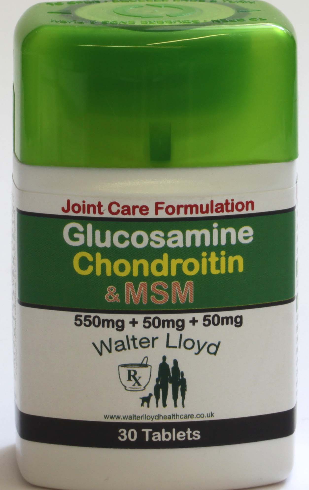 Glucosamine Chondroitin & MSM  - 30 Tablets