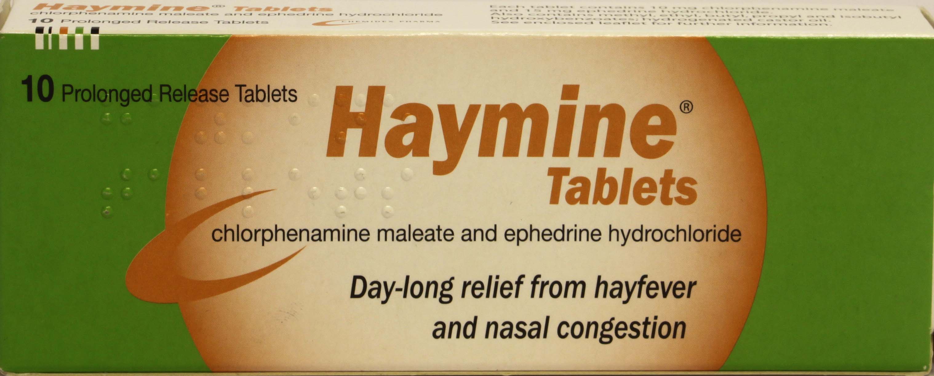 Haymine - 10 Tablets