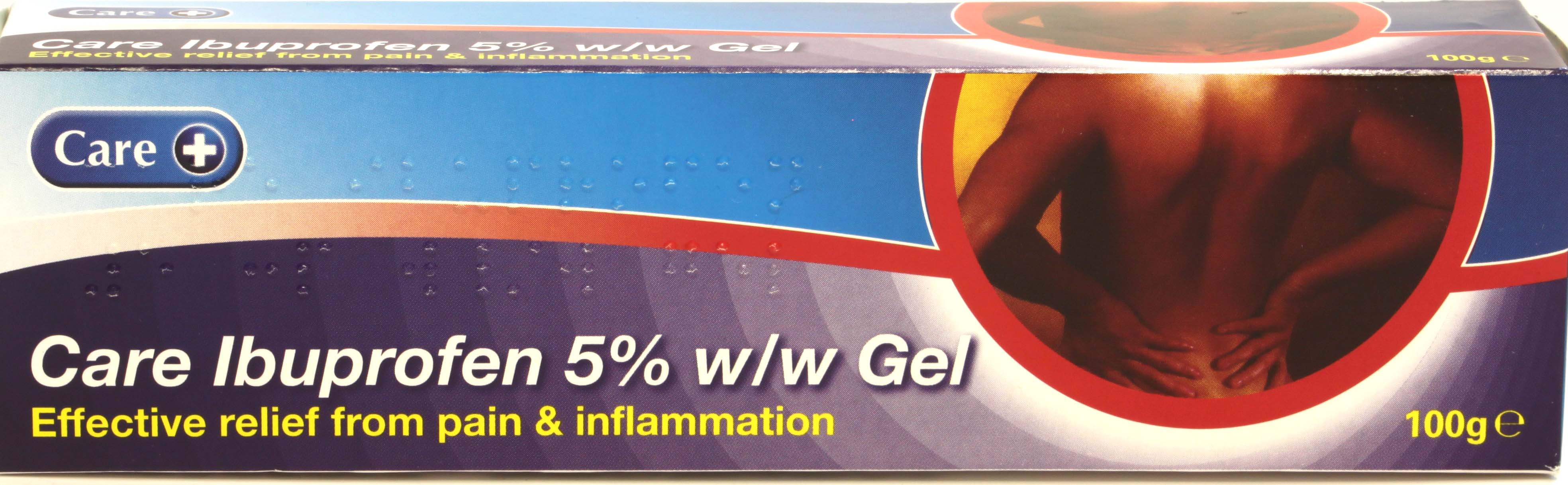 Ibuprofen 5% w/w Gel (Care) 100g