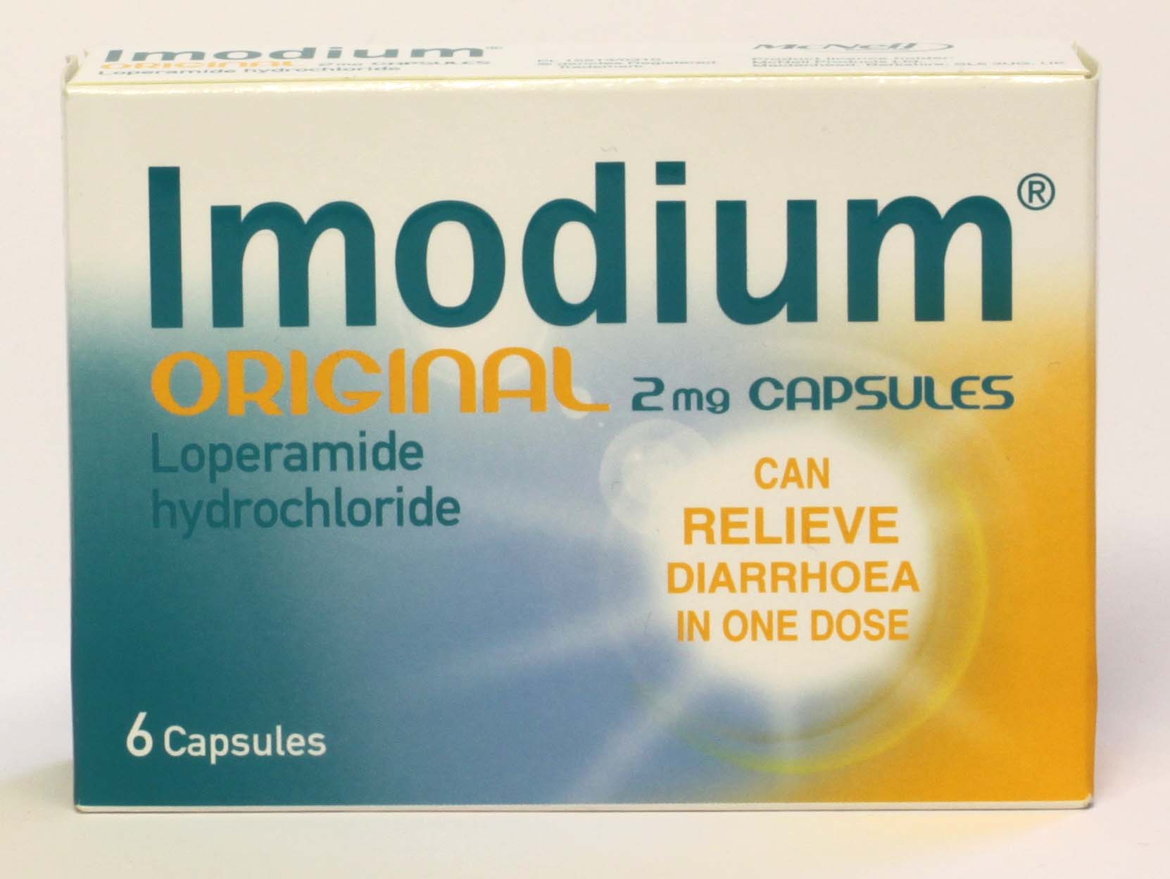 Imodium Original 2mg - 6 capsules
