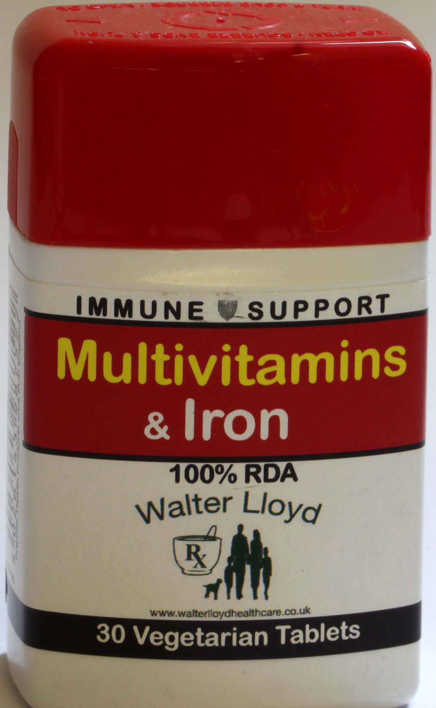 Multivitamins & Iron - 30 Tablets