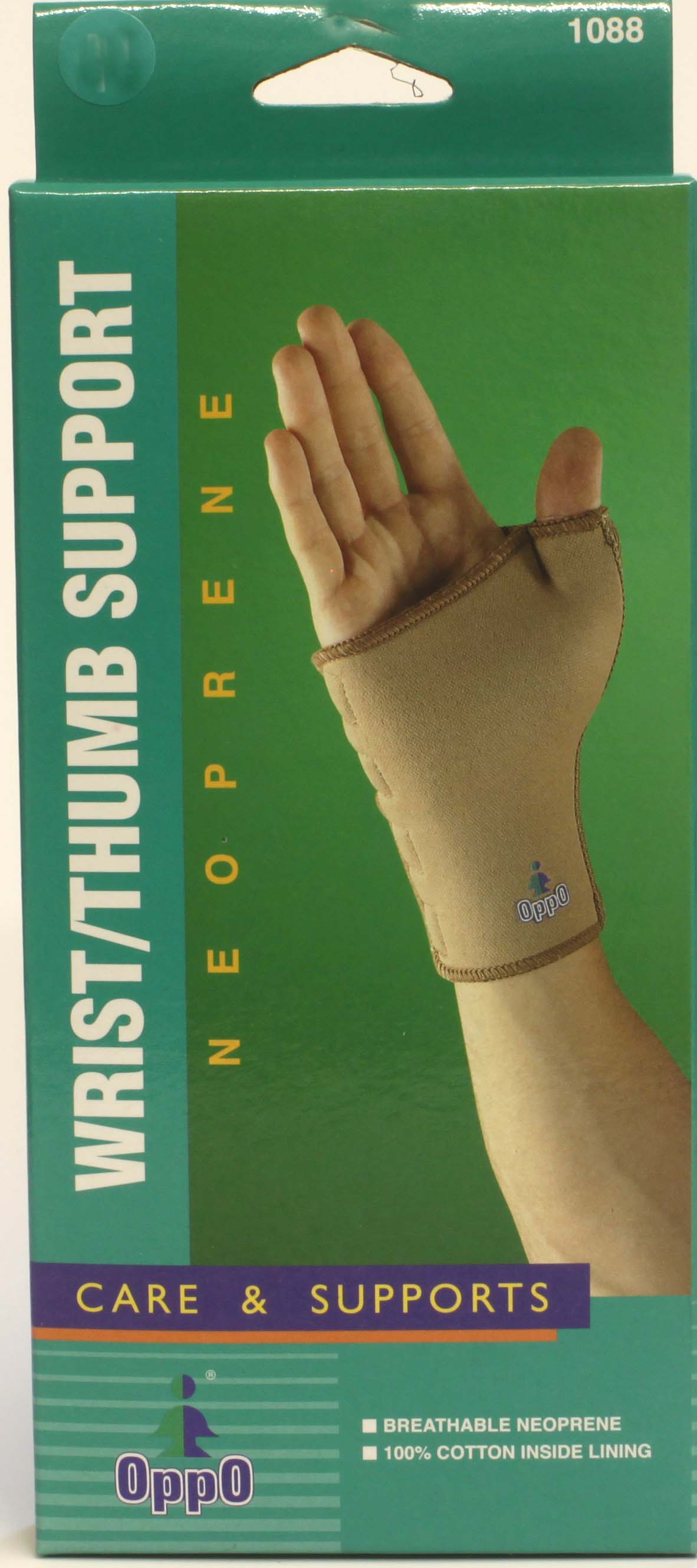 Oppo Wrist/Thumb Support Neoprene -Large (1088)