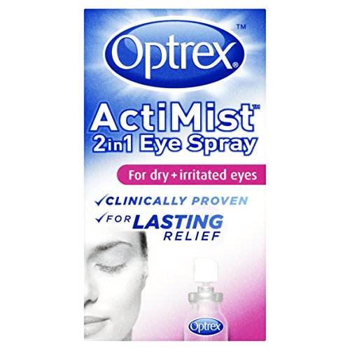 Optrex ActiMist 2 in 1 Eye Spray for Dry Irritated Eyes 10ml