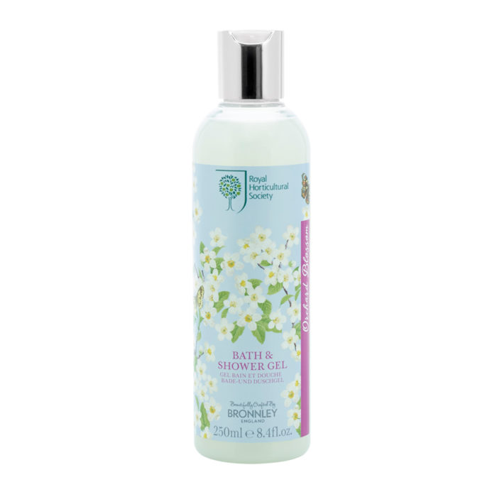 Bronnley RHS Orchard Blossom – Bath & Shower Gel 250ml