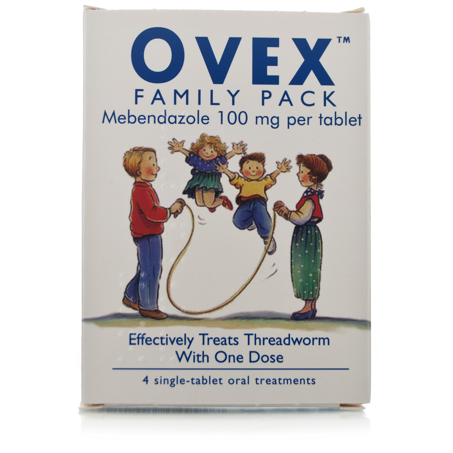 Ovex Family Pack. - 4 Tablets