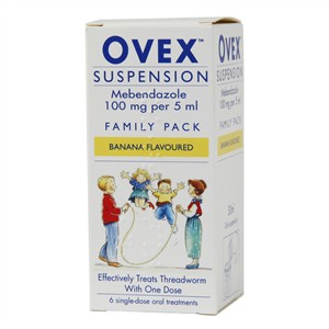Ovex Suspension - 30ml Family Pack