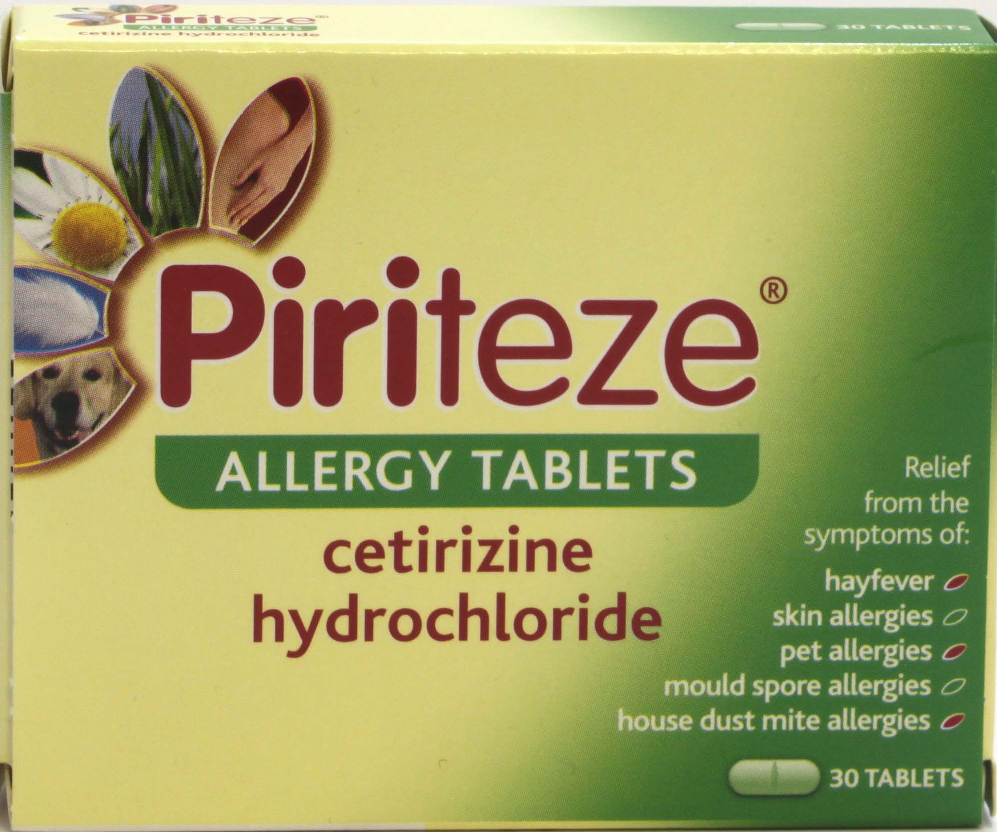 Piriteze Allergy Tablets - 30