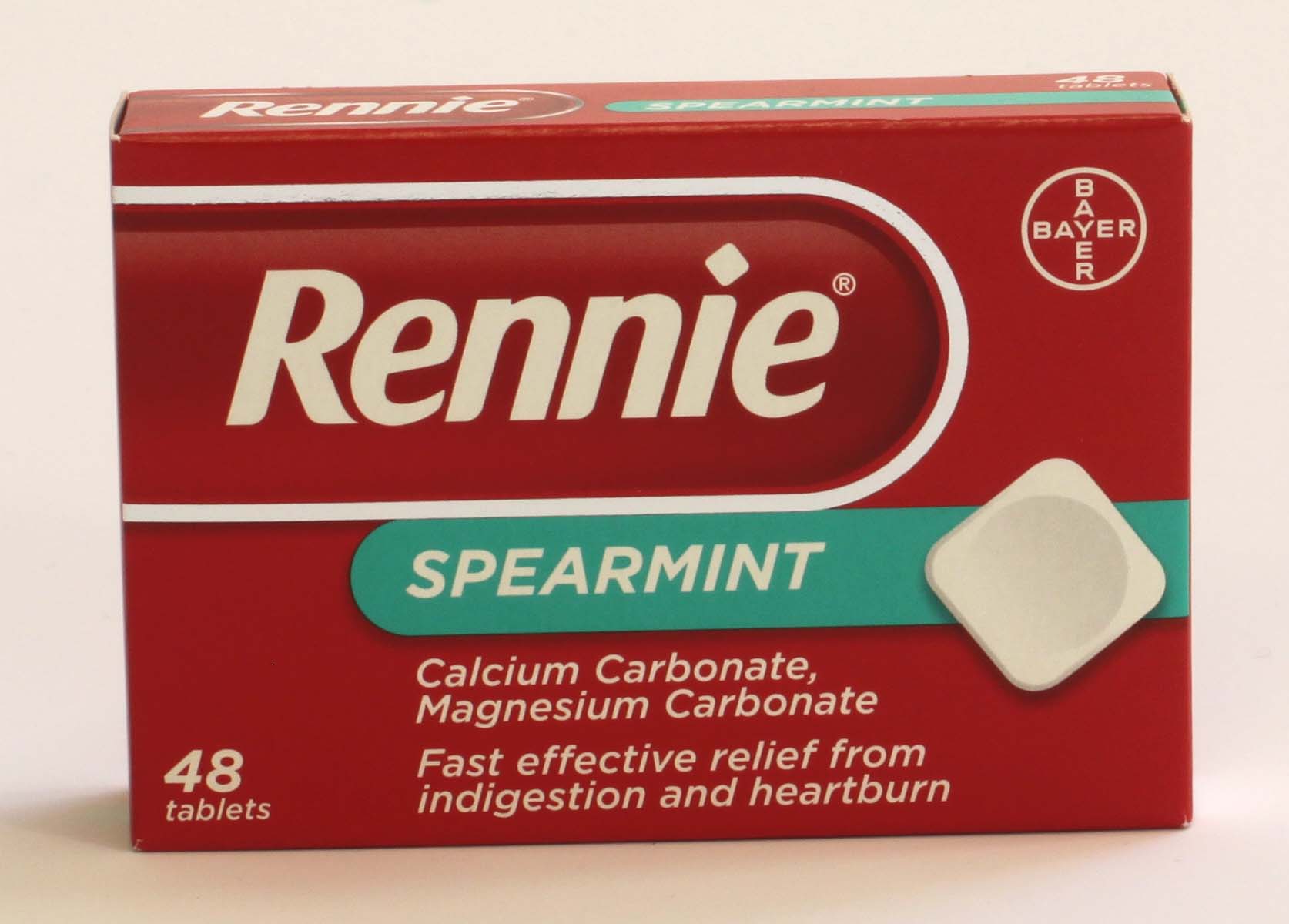Rennie Spearmint - 48 tablets