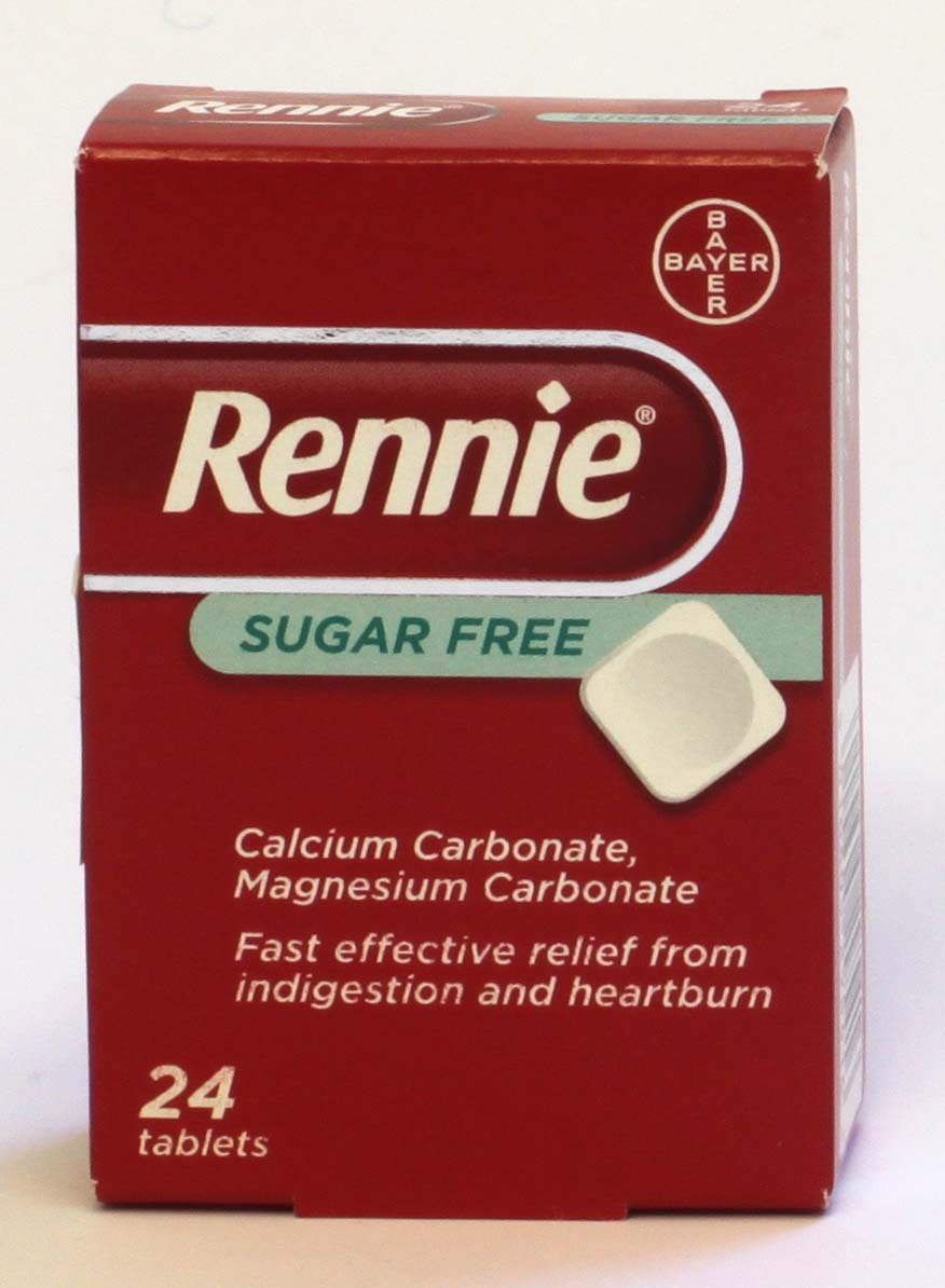 Rennie Sugar Free - 24 Tablets