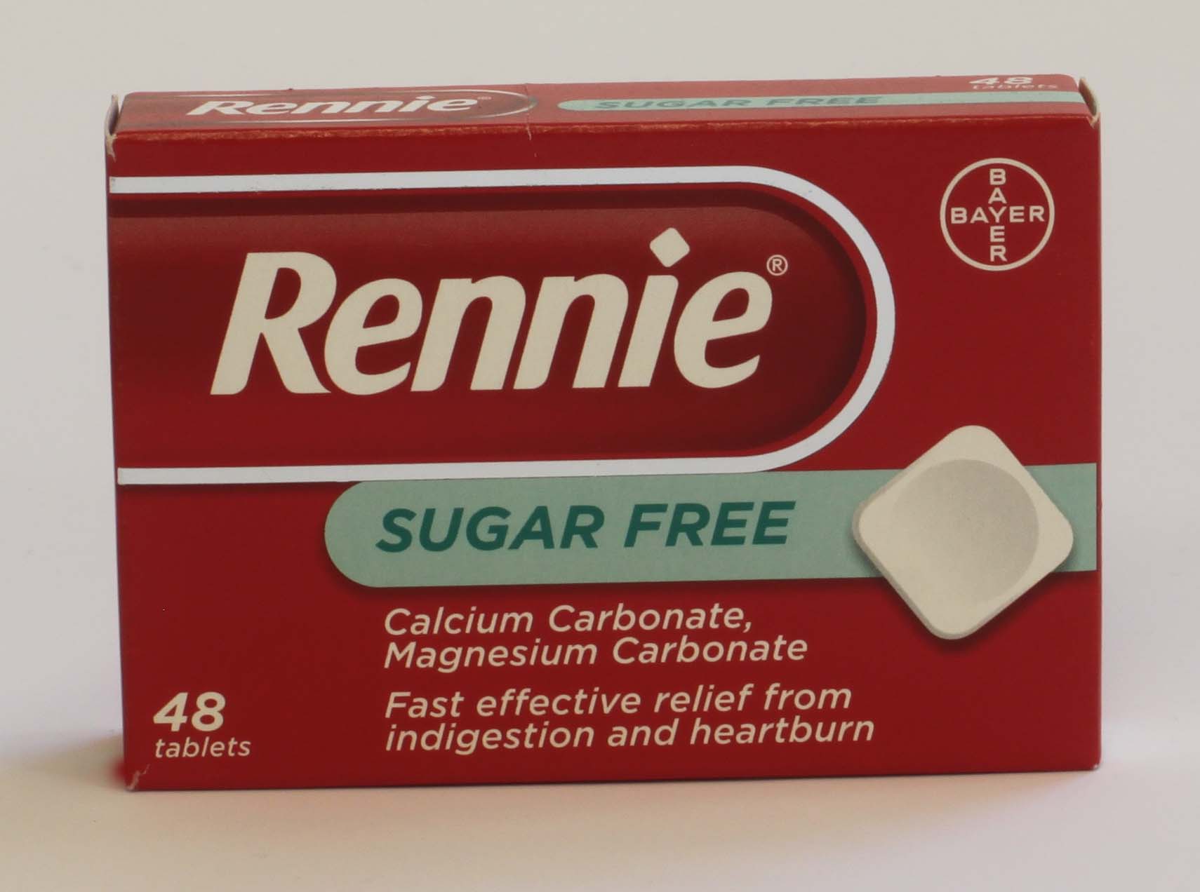 Rennie Sugar Free - 48 tablets