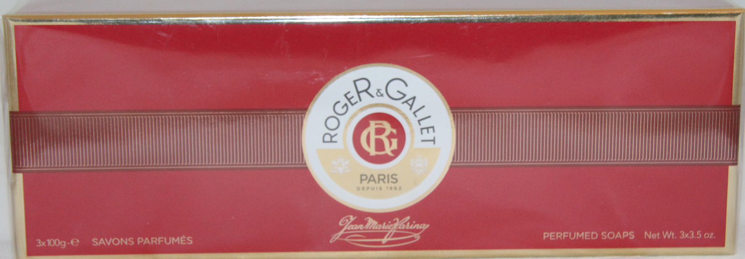 Roger & Gallet Perfumed Soaps JMF - 3 x 100g
