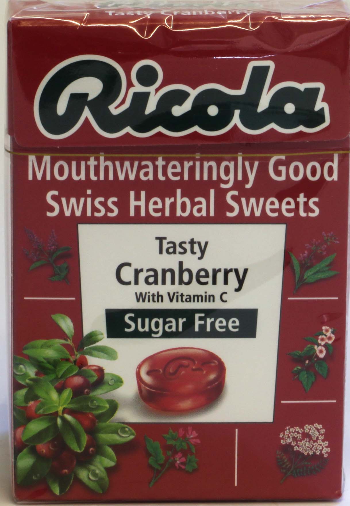 Ricola Cranberry Herbal Sweets 45g