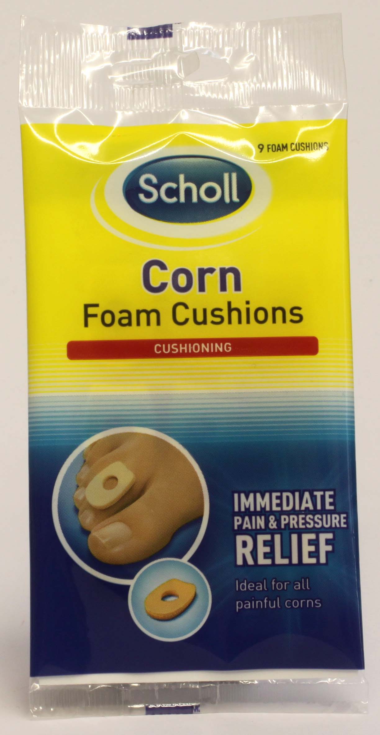 Scholl Corn Foam Cushions - 9