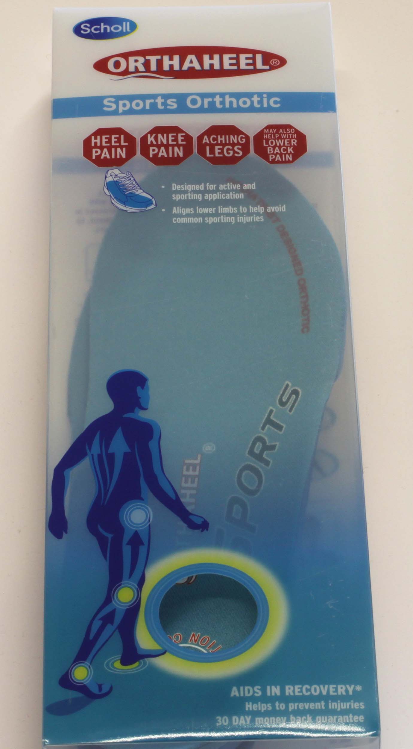 Scholl Orthaheel Sports - 1 pair Small