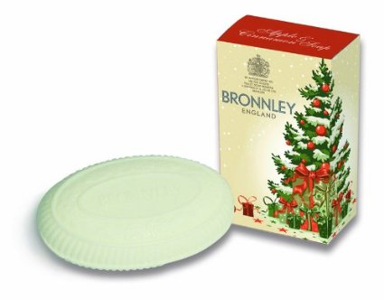 Bronnley Apple & Cinnamon Fragranced Soap in a Christmas box 100g