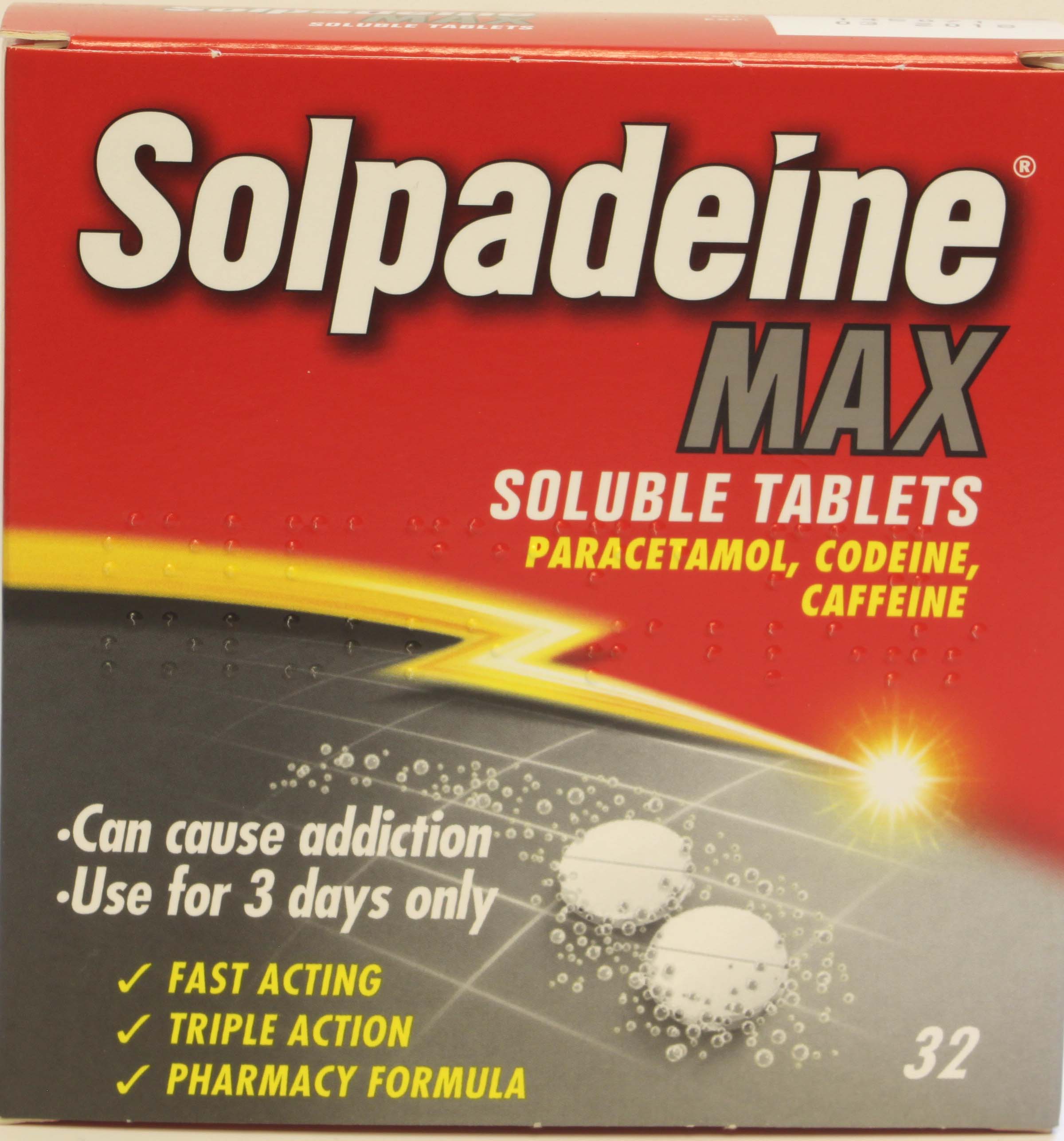 Pack of 32 Solpadeine Max Soluble Tablets