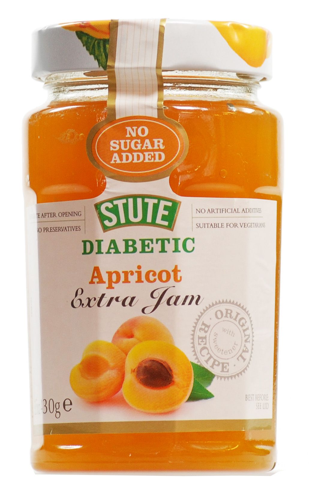 Stute Diabetic Apricot Extra Jam- 430g