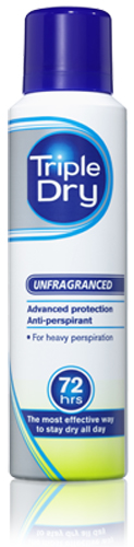 Triple Dry Unfragranced Anti-perspirant Spray 150ml