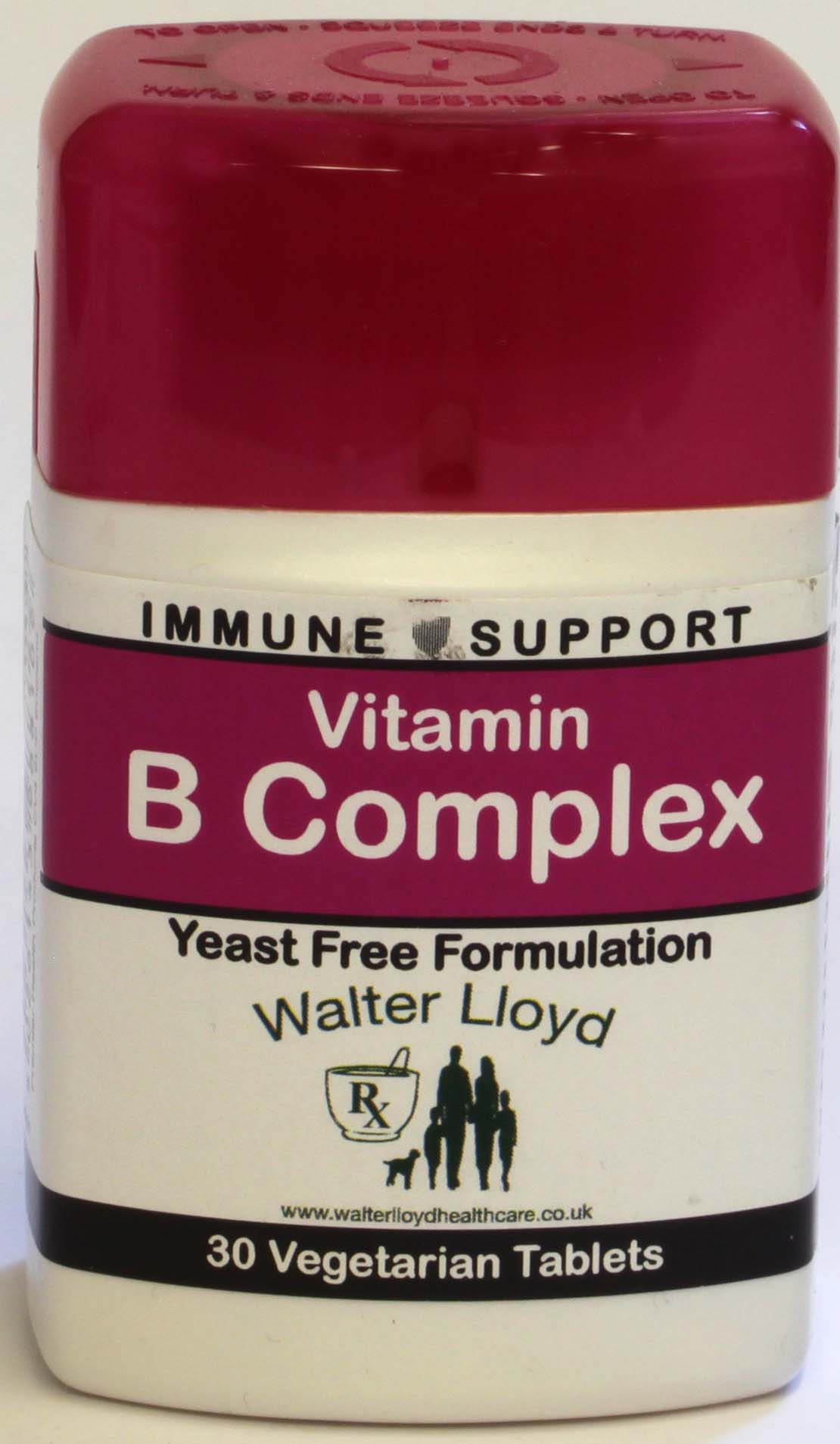 Vitamin B Complex  - 30 Vegetarian Tablets