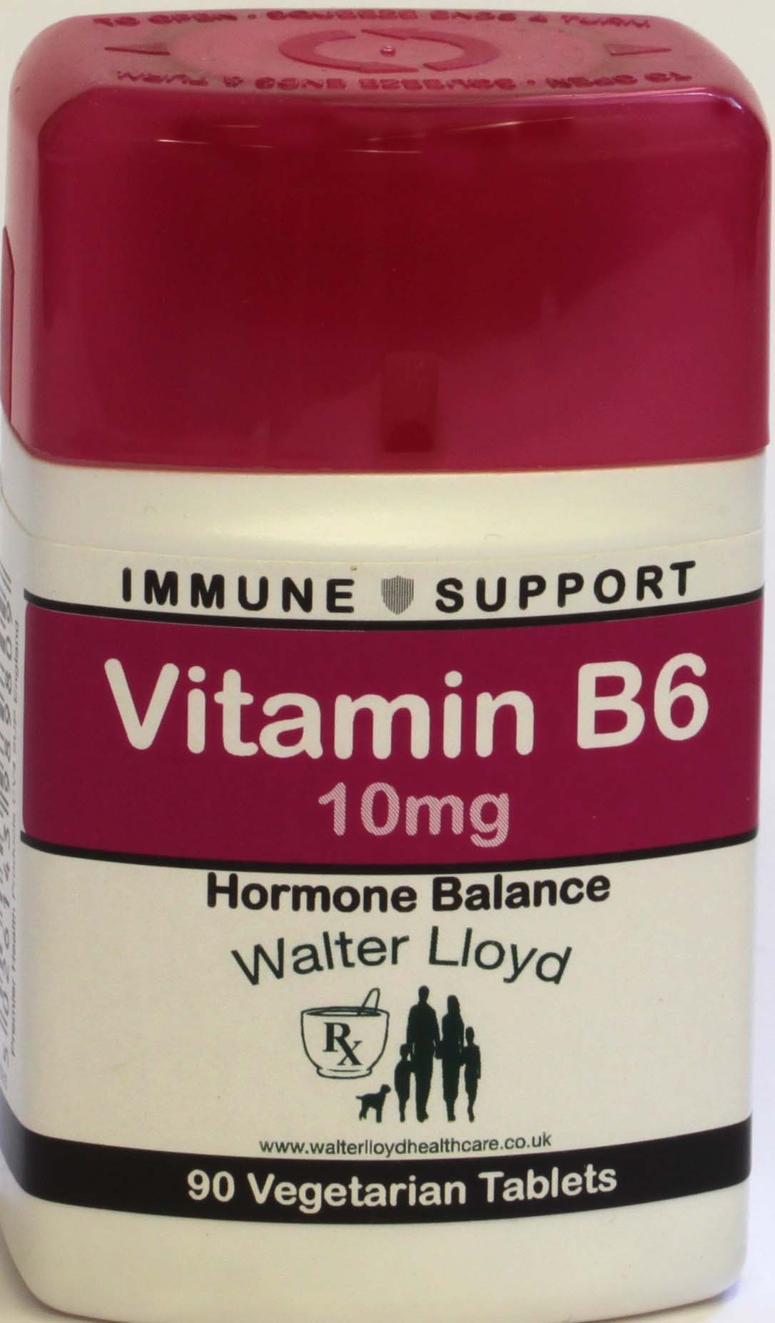 Vitamin B6 10mg - 90 Vegetarian Tablets