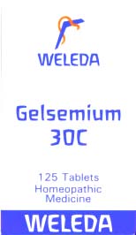 Weleda gelsemium 30C - 125 Tablets