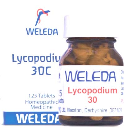 Weleda Lycopodium 30C - 125 Tablets