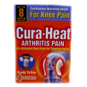 Cura-Heat Arthritis Pain (Knee) - 4 pack