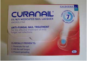 Curanail 5% nail lacquer amorolfine - 3ml