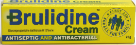 Brulidine Cream Antiseptic & Antibacterial 25g