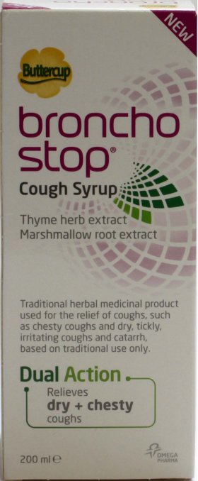 Buttercup Broncho Stop Cough Syrup 200ml