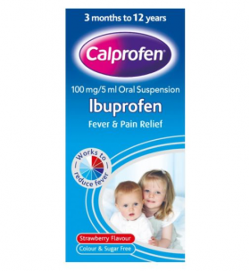 Calprofen Ibuprofen Suspension 100Ml