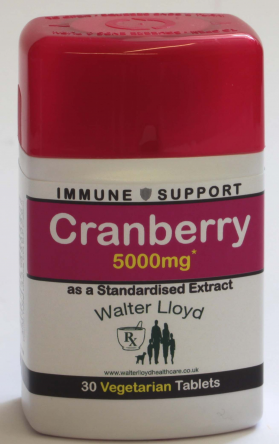 Cranberry 5000mg* - 30 Vegetarian Tablets